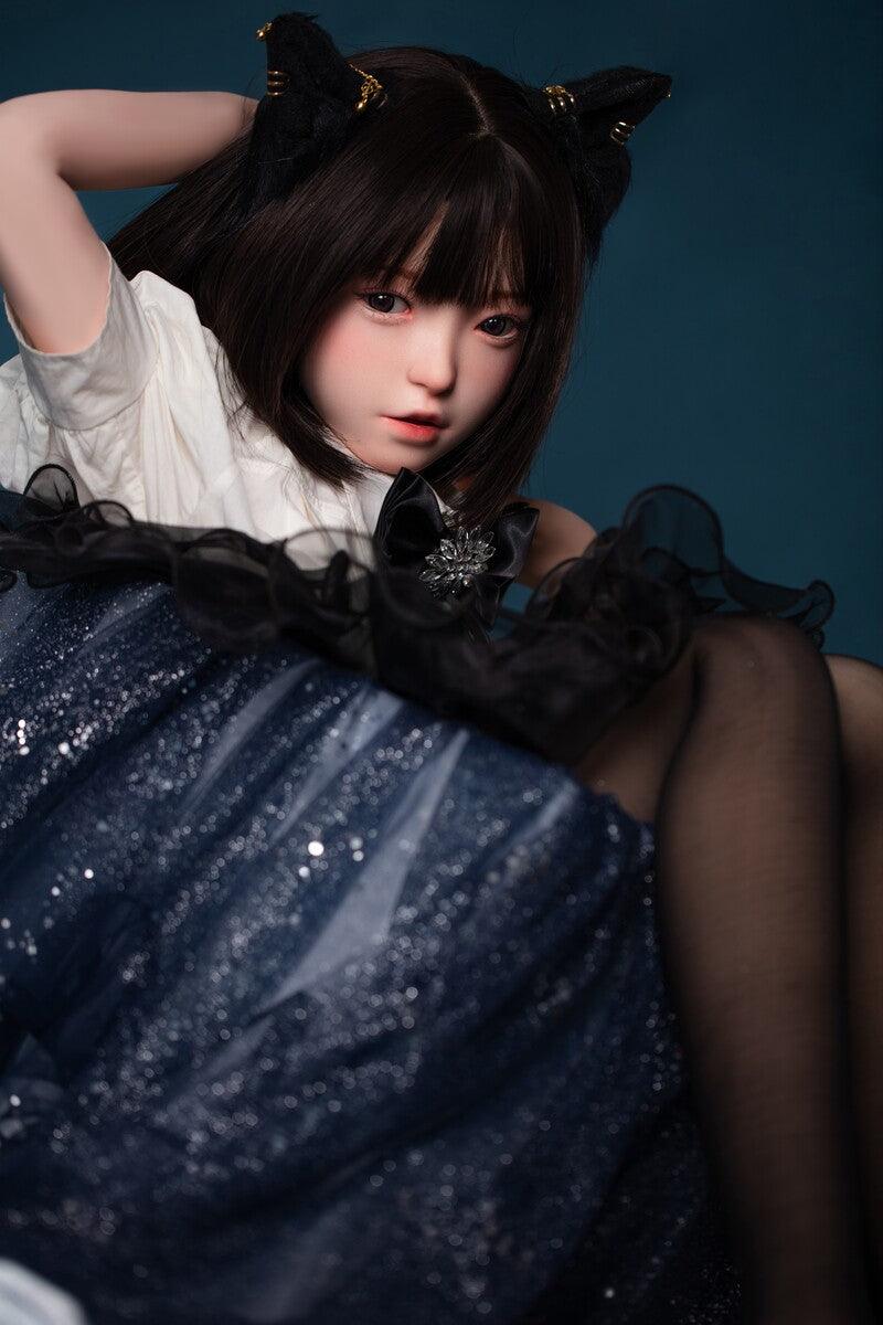 sex doll RCFUDOLL - Sheridan - 148cm/4ft10 C-cup - Silicone Head + TPE Body Sex Doll - R C