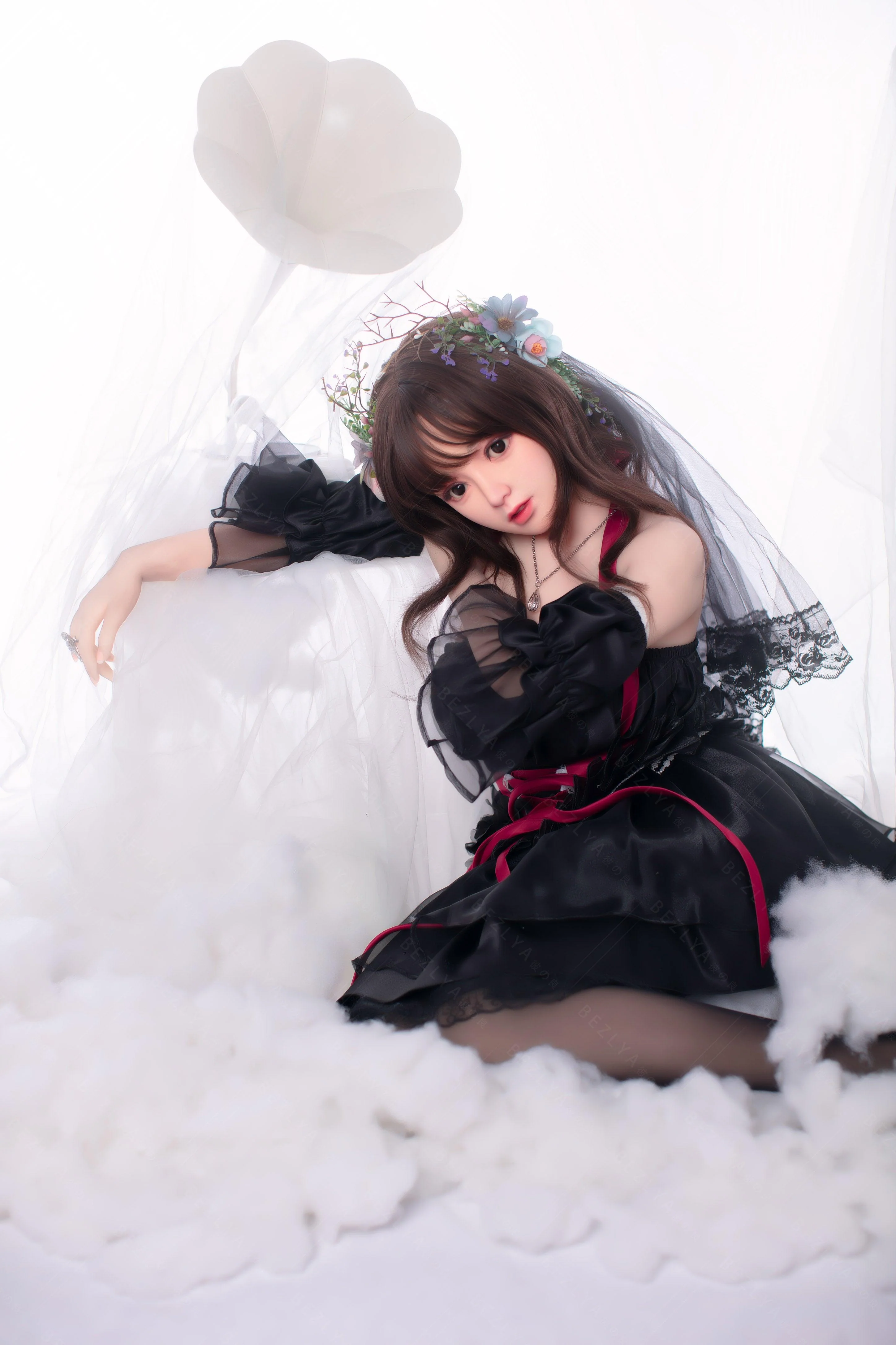 sex doll RCBezlya - Convallaria - 149cm/4ft10.75 - 2.0 D-cup - Silicone Head + TPE Body Sex Doll - R C