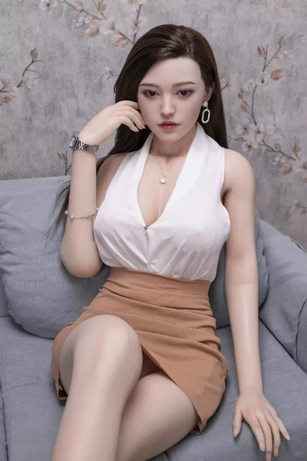 sex doll RC160cm / 5ft3 Mature Women Silicone Chinese Sex Doll - Dime Doll: Sierra - R C