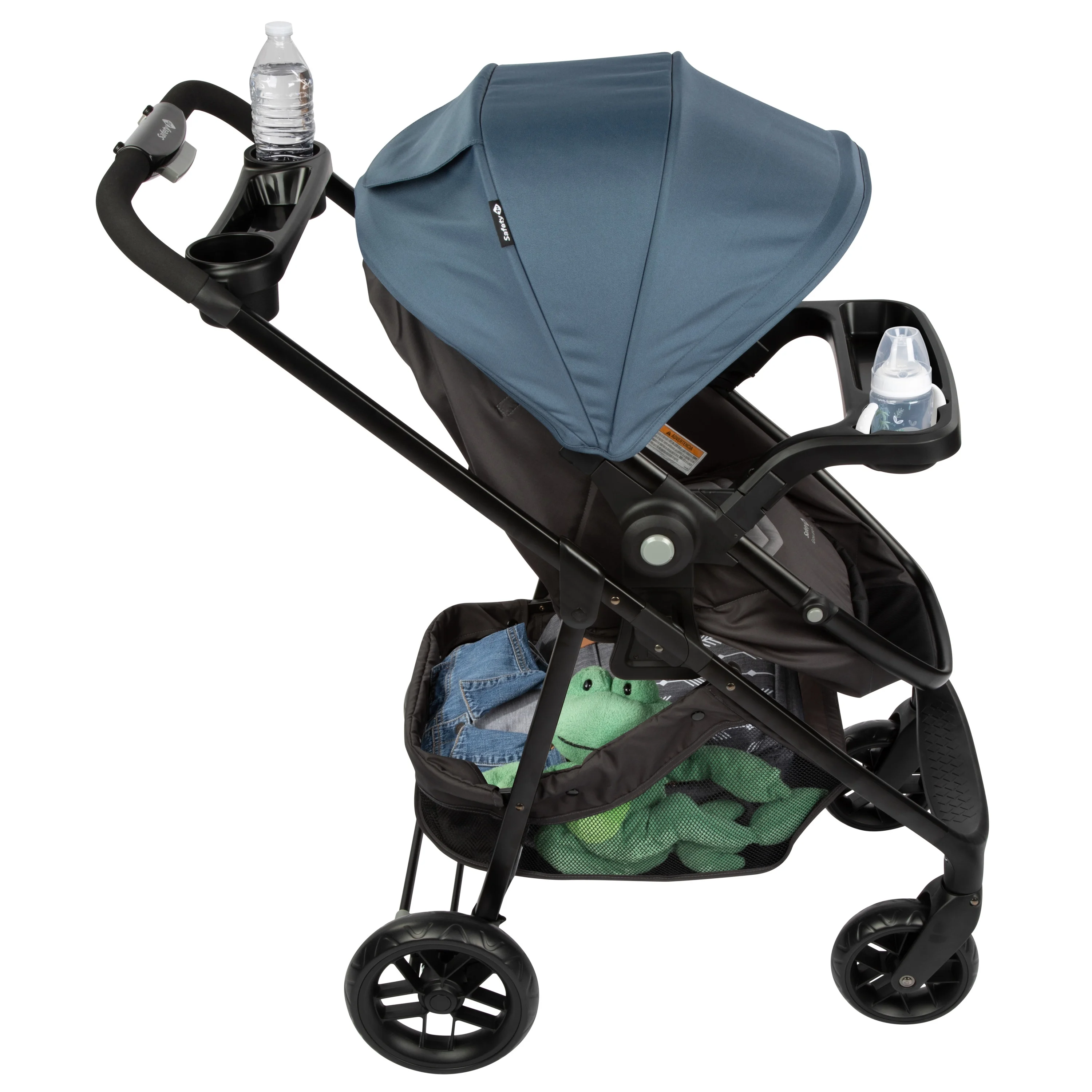 2026 Safety 1st Grow and Go Sprint Modular Travel System Stroller with Rear-Facing Infant Car Seat, Bluestone