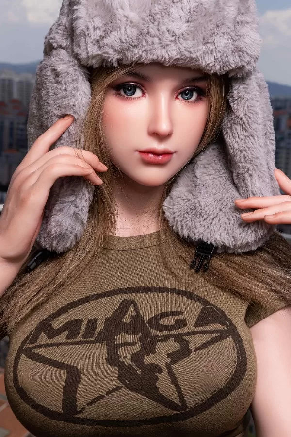 sex doll RC168cm / 5ft6 Big Breast Sweet Best Silicone Sex Doll - Dime Doll: Kara - R C