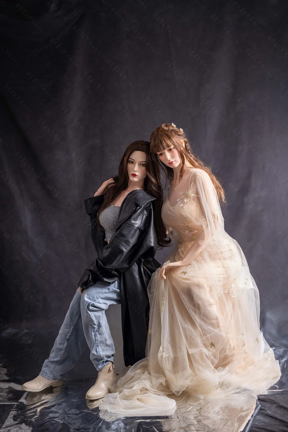 sex doll RCBezlya - DoubleFace - 163cm/5ft4 - 2.0 C-cup - Silicone Head + TPE Body Sex Doll - R C