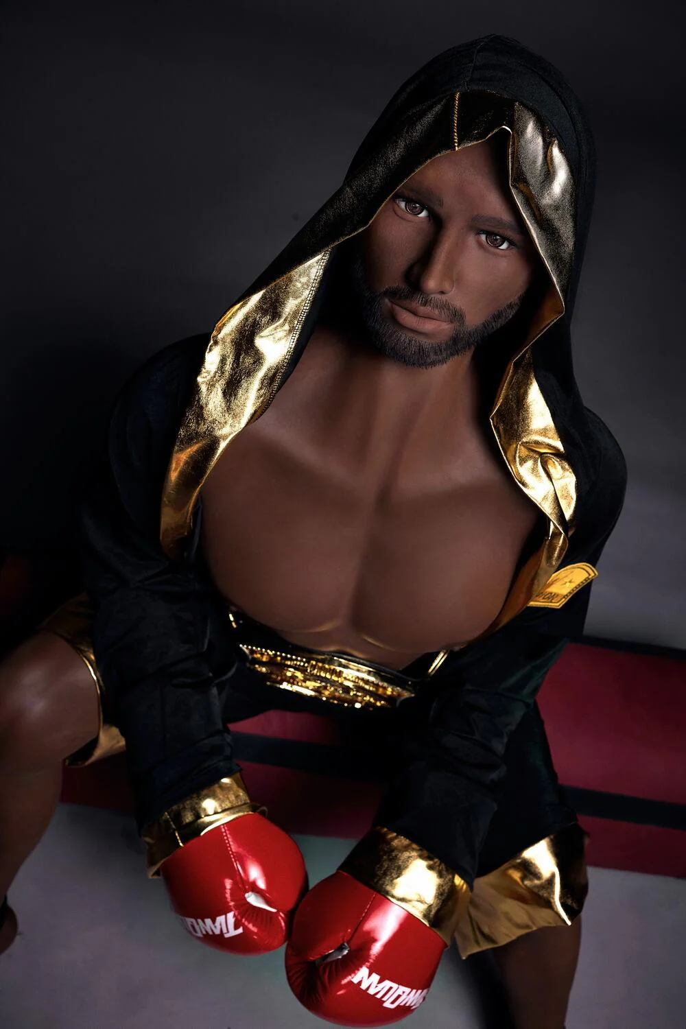 sex doll RCIrontech Doll -  Kevin (Black Skin) - 175cm/5ft9 Male - TPE Sex Doll - R C