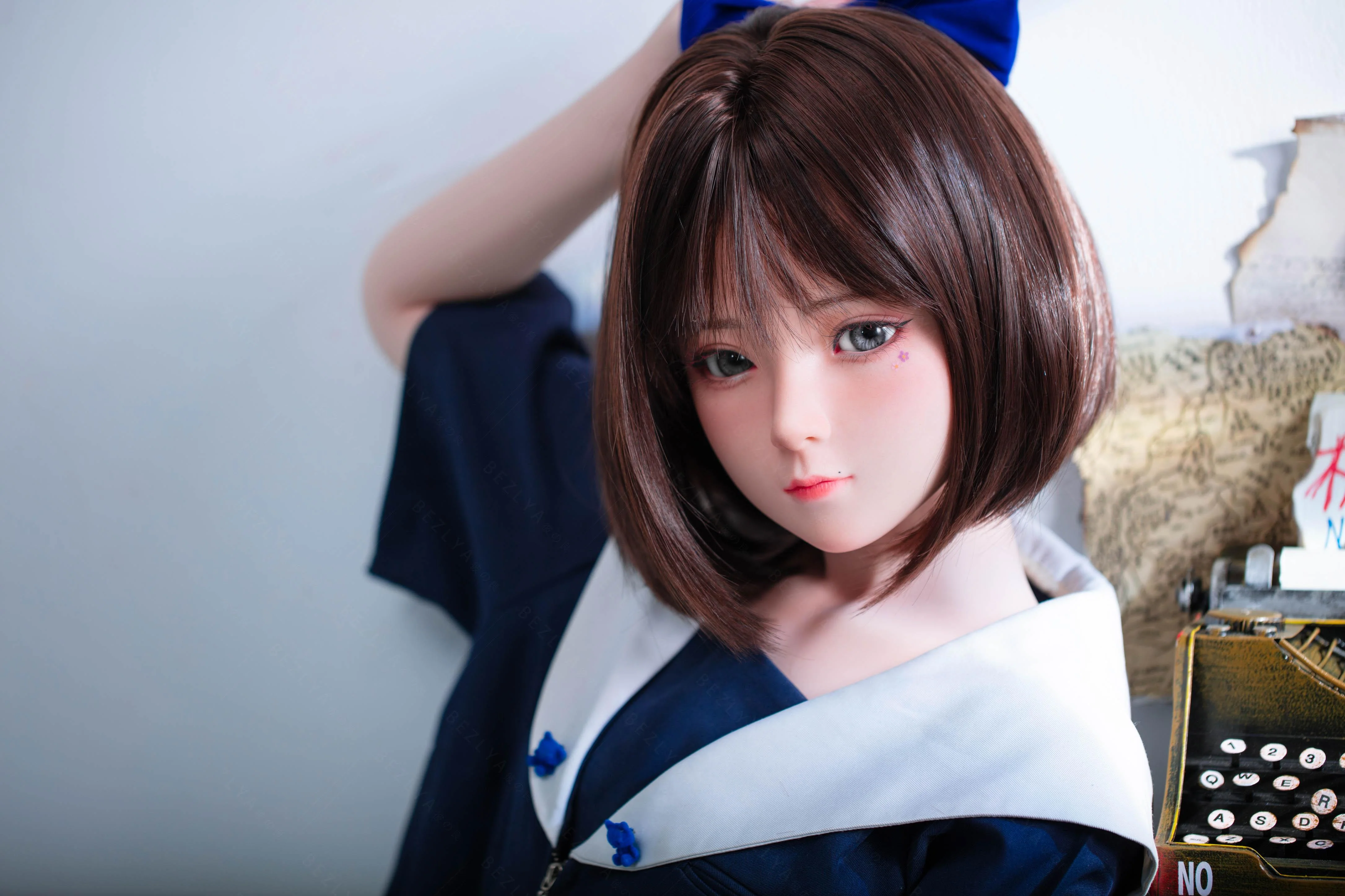 sex doll RCBezlya - Jasmine - 136cm/4ft5.5 - 2.1 AA-cup - Silicone Sex Doll - R C