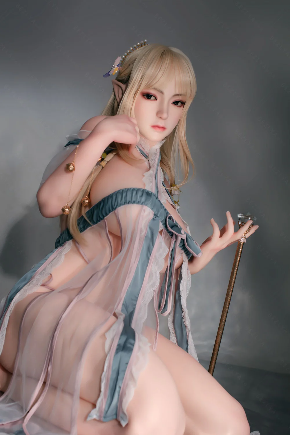 sex doll RCBezlya - Pansy - 160cm/5ft3 - 2.0 C-cup - Silicone Head + TPE Body Sex Doll - R C