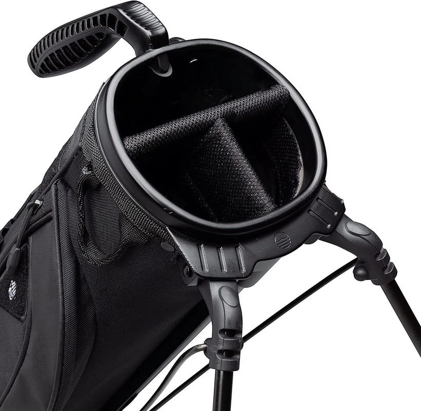 2026 Sunday Golf Loma XL Bag - Lightweight Golf Bag with Strap and Stand – Easy to Carry Pitch n Putt Golf Bag – Golf Stand Bag for The Driving Range, Par 3 and Executive Courses, 3.4 pounds (Matte Black)