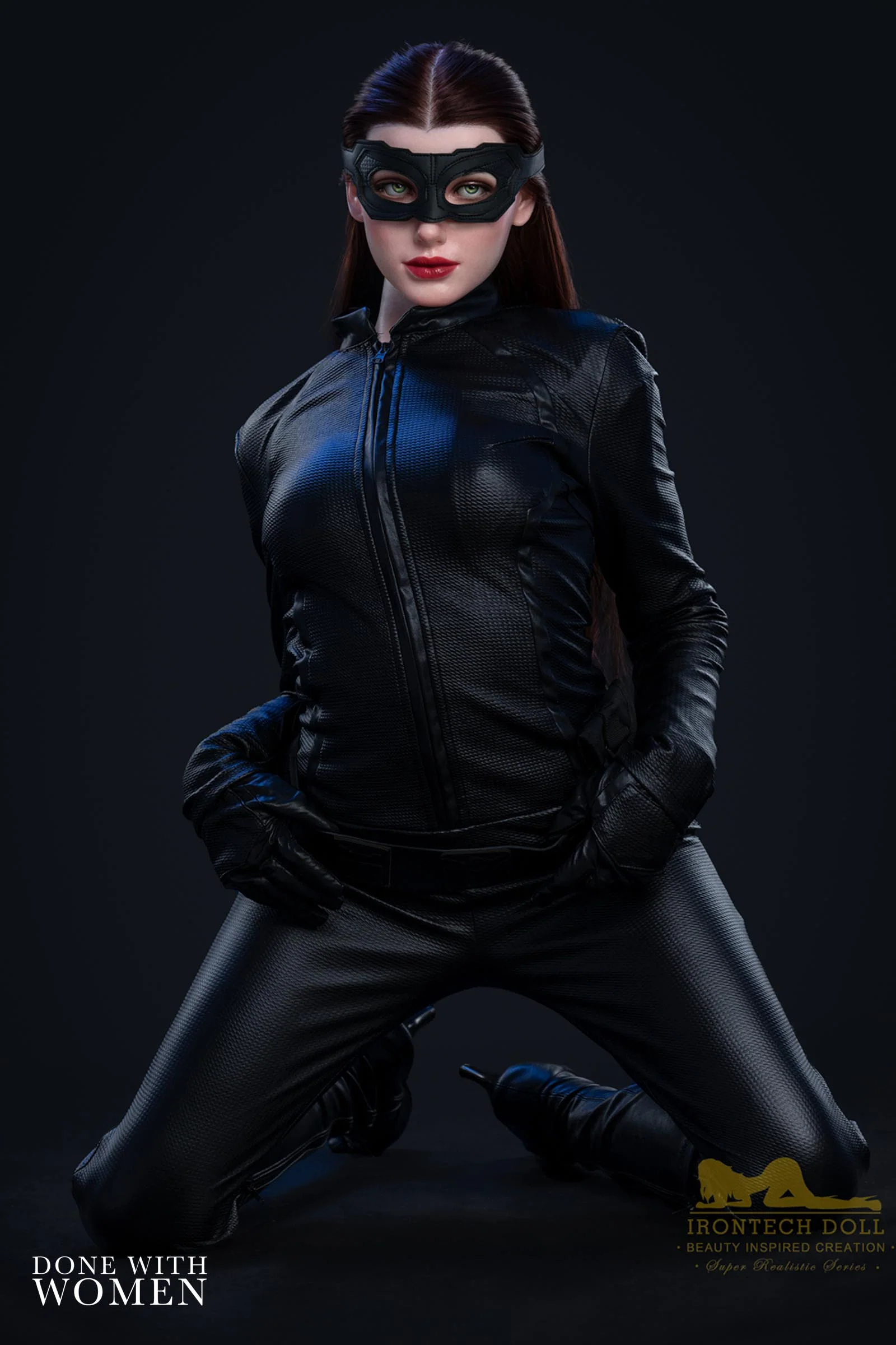 sex doll RCIrontech Doll 168cm / 5ft6 Silicone Luna (Catwoman) - R C