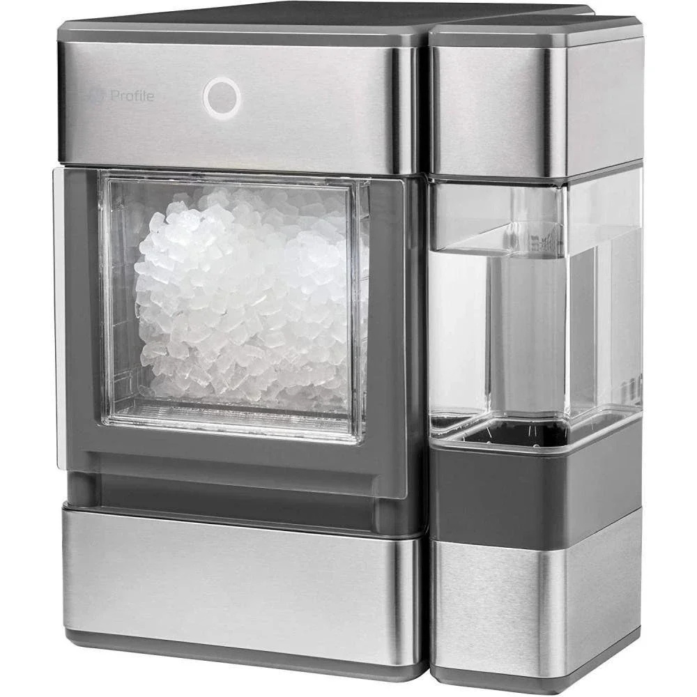 2026 GE Profile Opal Countertop Nugget Ice Maker, Stainless Steel with LED, Bluetooth-Enabled, 24 lbs/day