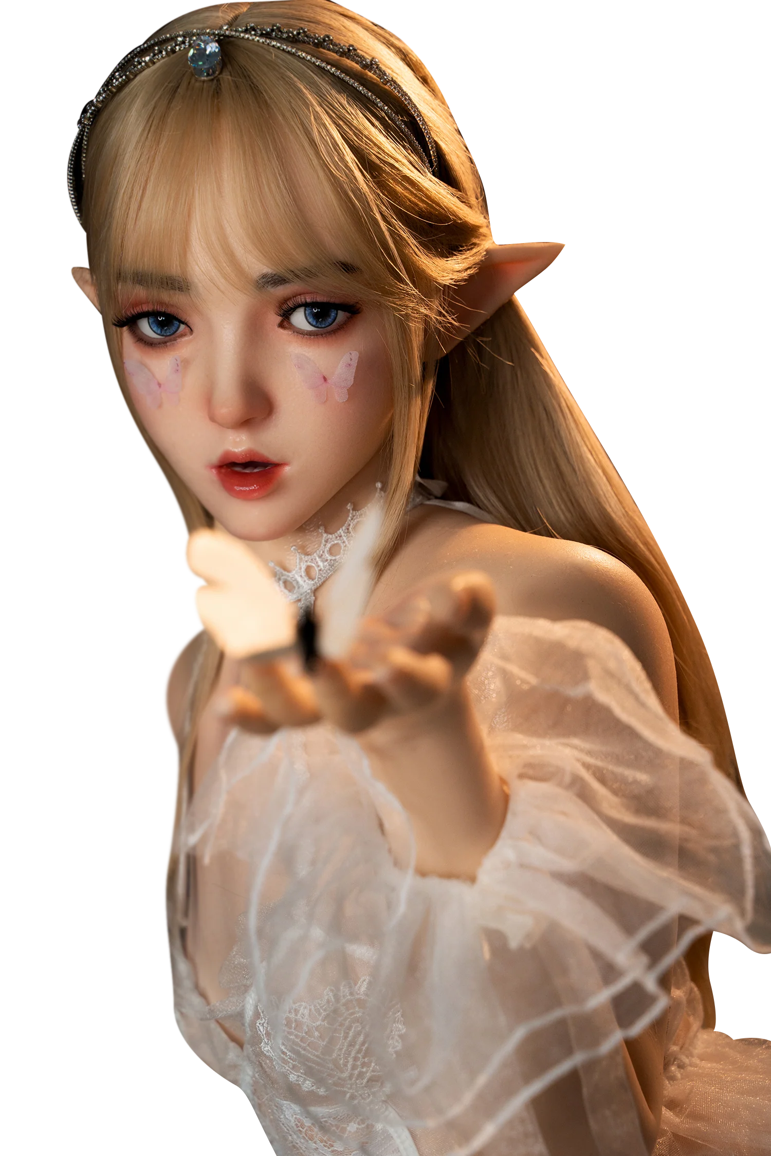 sex doll RC3-7 Days Delivery! Ivy-150cm/4ft11 Sucking Vagina Full Silicone Sex Doll - R C