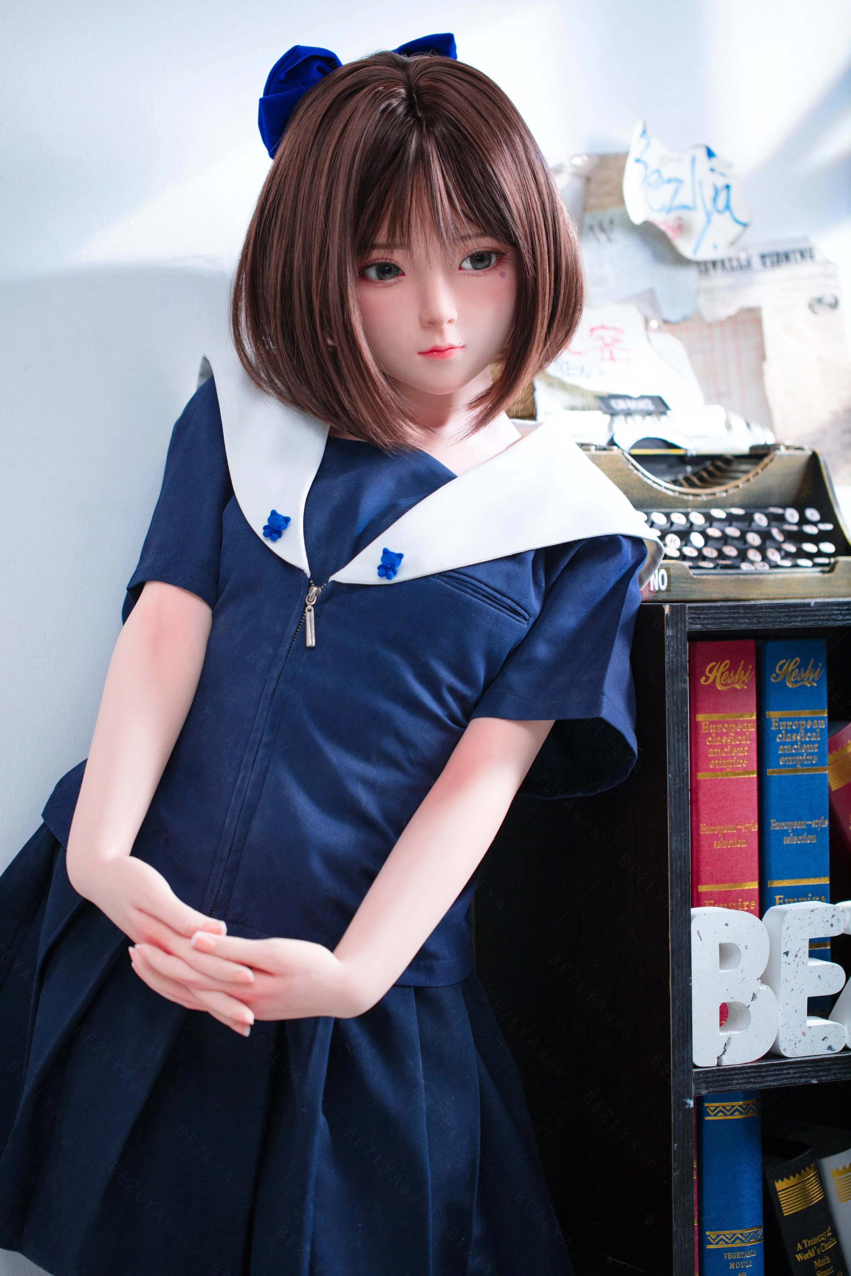 sex doll RCBezlya - Jasmine - 136cm/4ft5.5 - 2.1 AA-cup - Silicone Sex Doll - R C