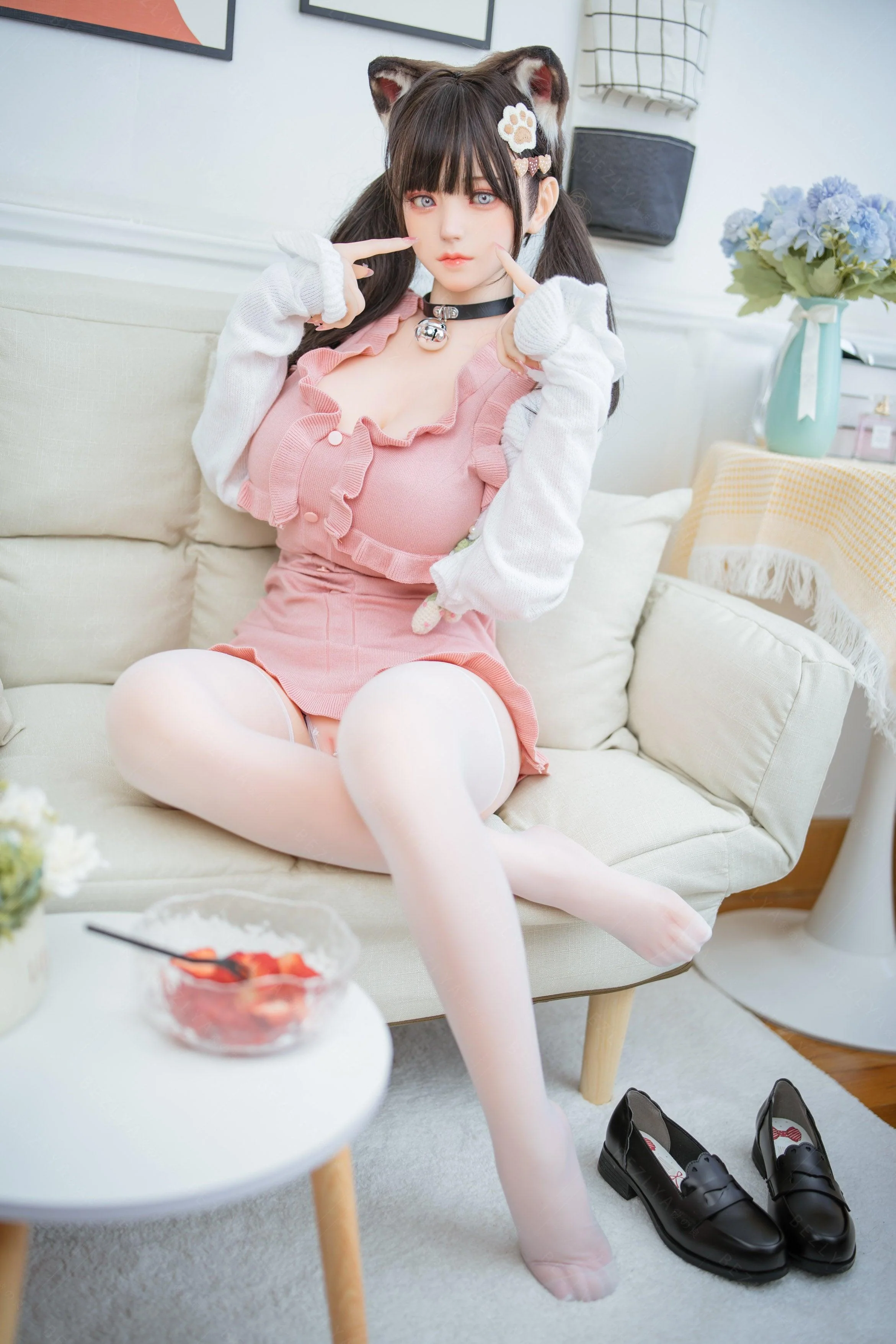 sex doll RCBezlya - Campanula - 155cm/5ft1 - 2.0 F-cup - Silicone Head + TPE Body Sex Doll - R C