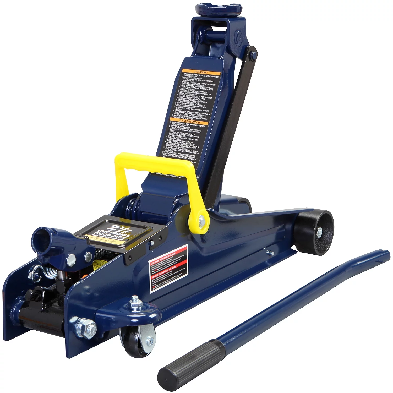 2026 TCE 2.5 Ton Hydraulic Low Profile Trolley Floor Jack with Dual Piston Quick Lift Pump,Blue, W8255U