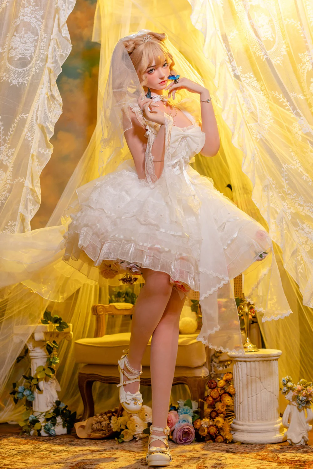 sex doll RCBezlya - Oleander - 156cm/5ft1 - 2.1 B-cup - Silicone Sex Doll - R C