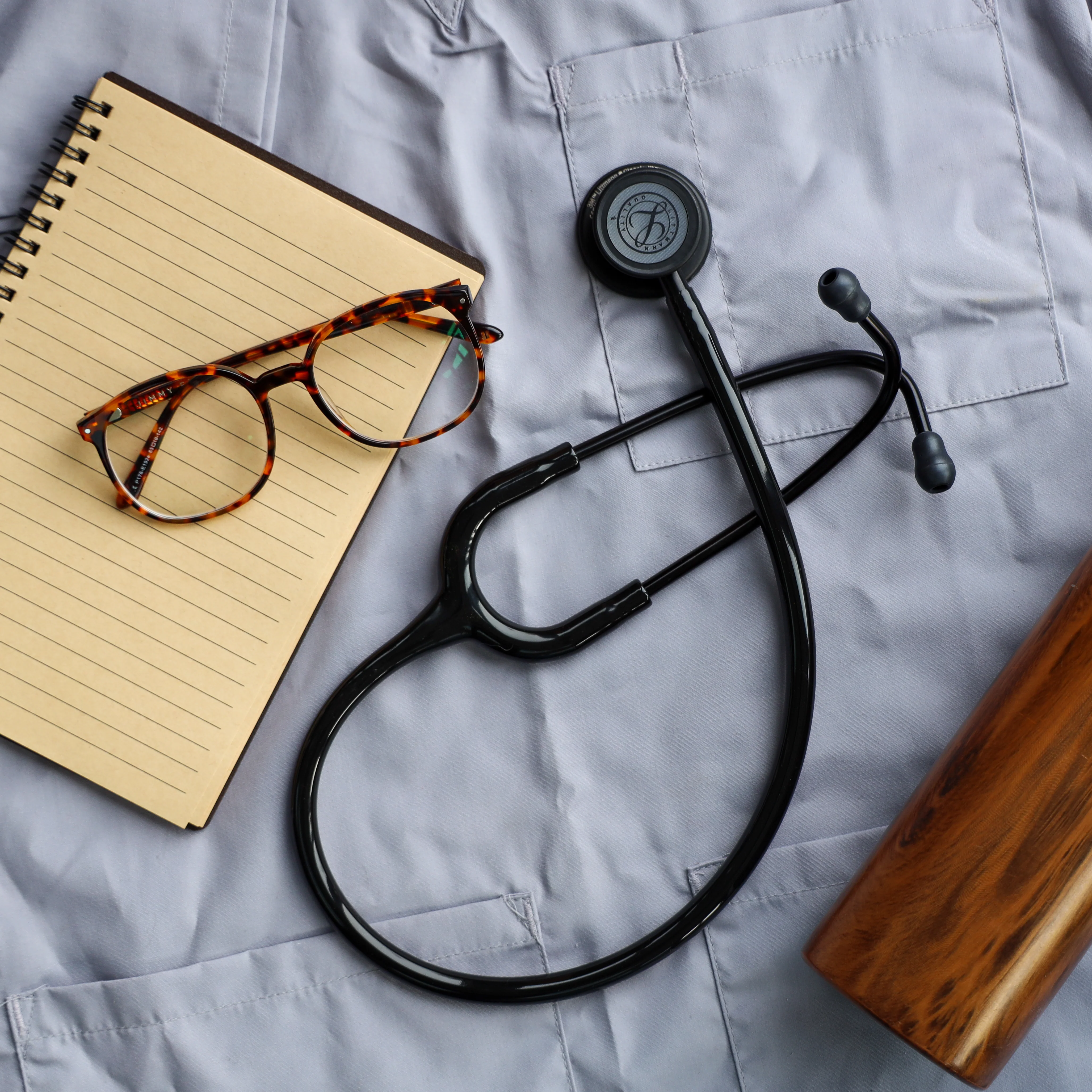 2026 Littmann Classic III Monitoring Stethoscope: All Black 5803