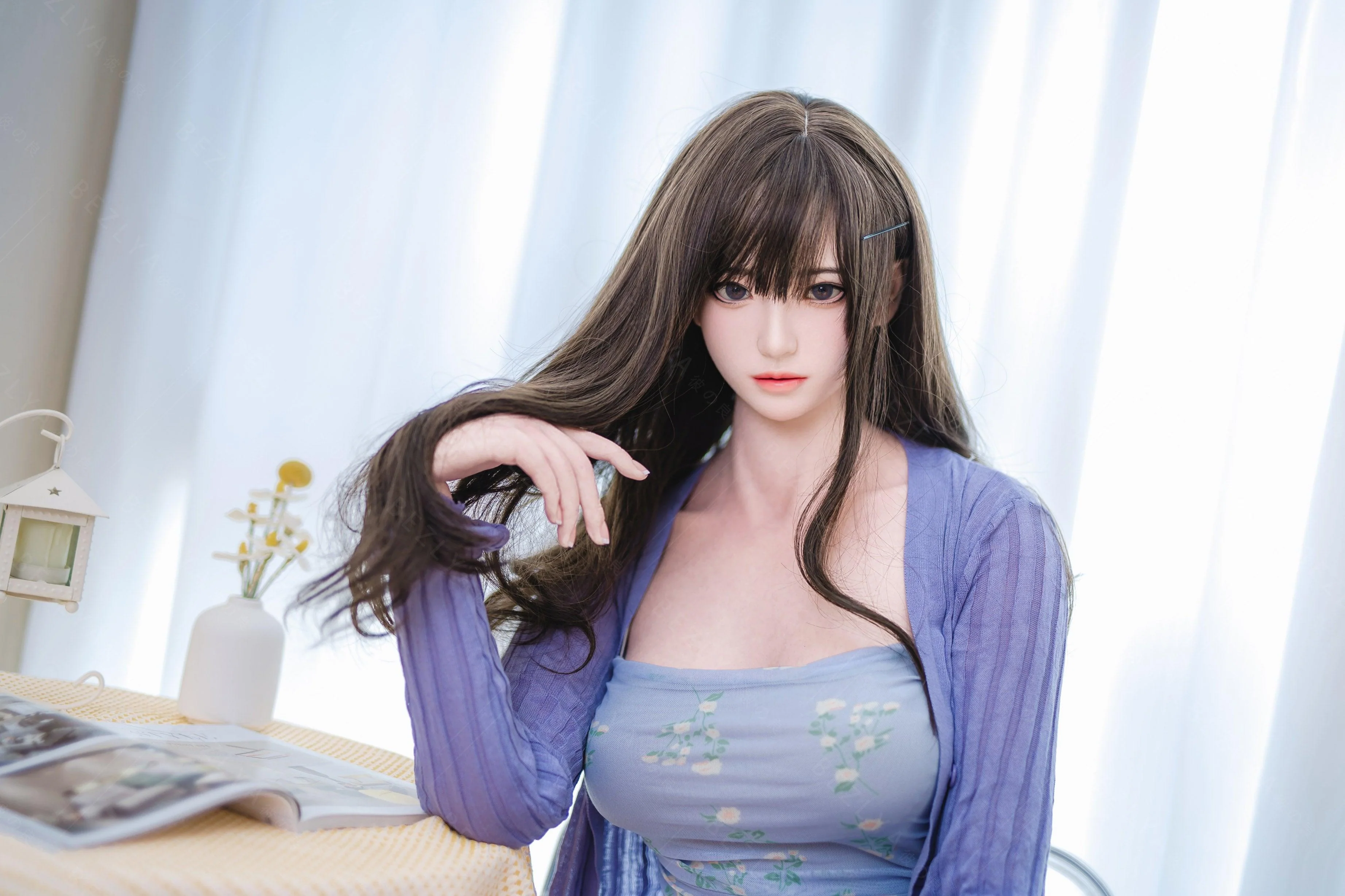 sex doll RCBezlya - Helianthus - 162cm/5ft3.75 - 2.2U A-cup - Silicone Sex Doll - R C