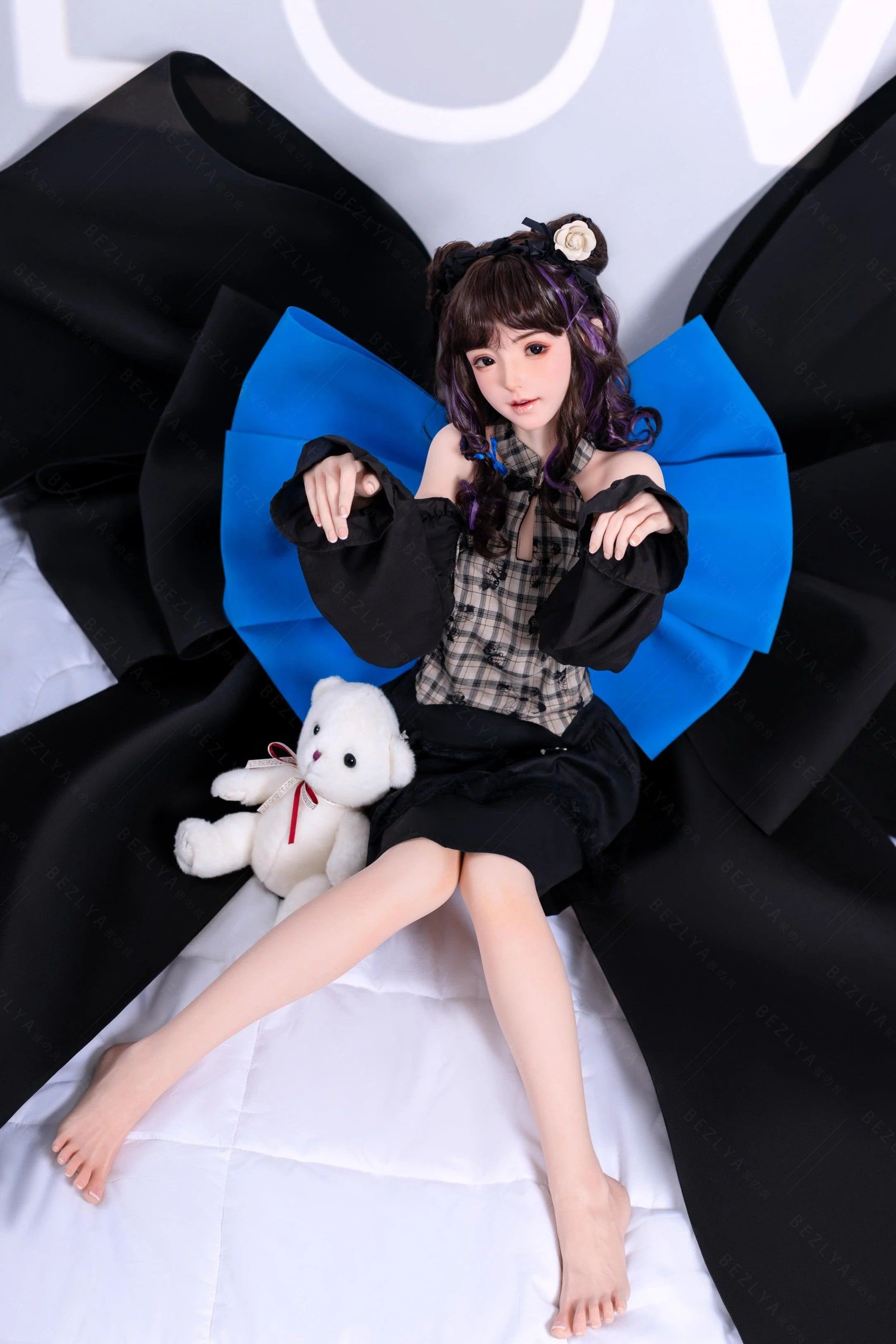 sex doll RCBezlya - Plsum - 150cm/4ft11 - 2.1 B-cup - Silicone Sex Doll - R C