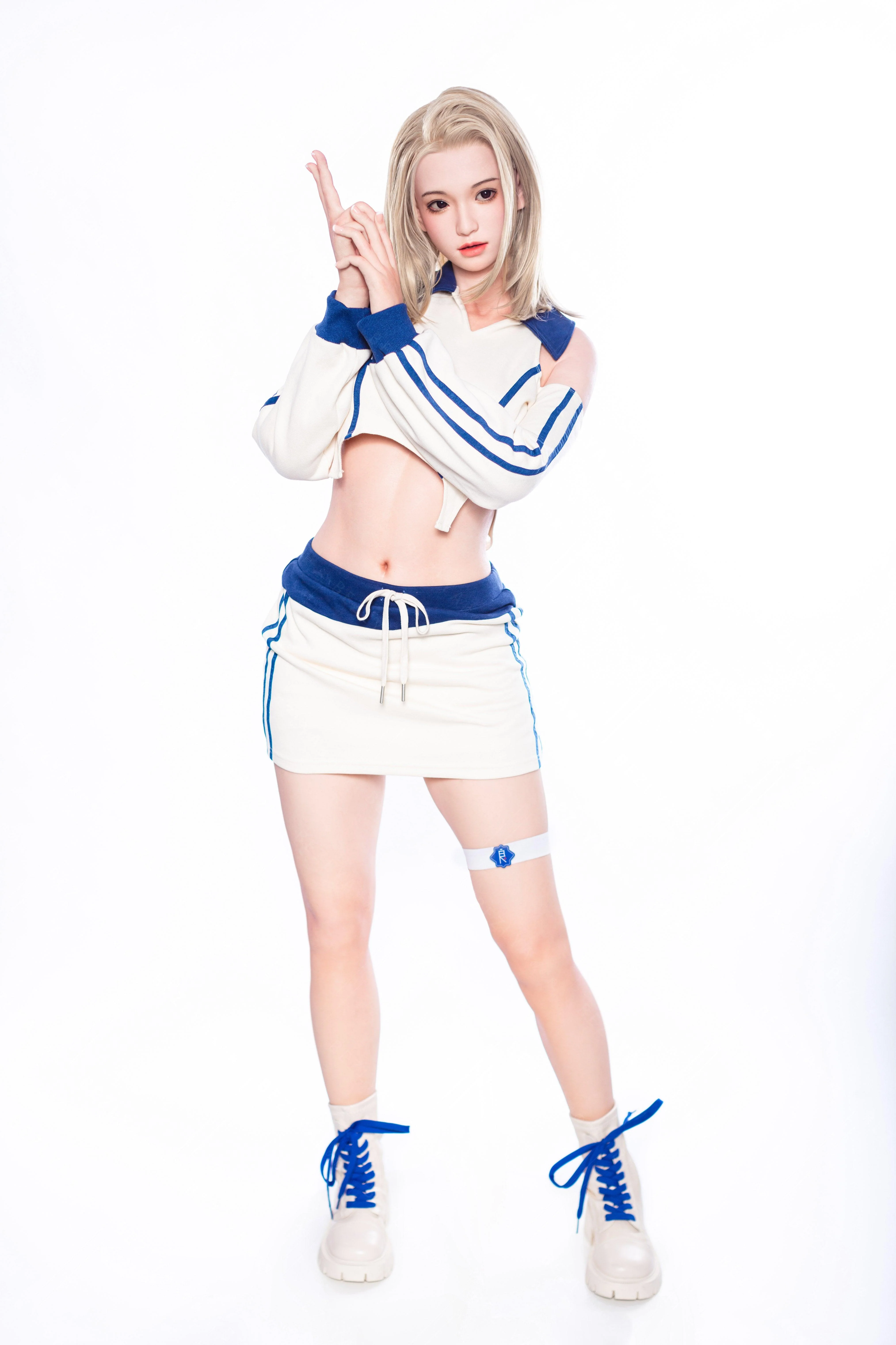 sex doll RCBezlya - Helianthus - 162cm/5ft3.75 - 2.2U A-cup - Silicone Sex Doll - R C