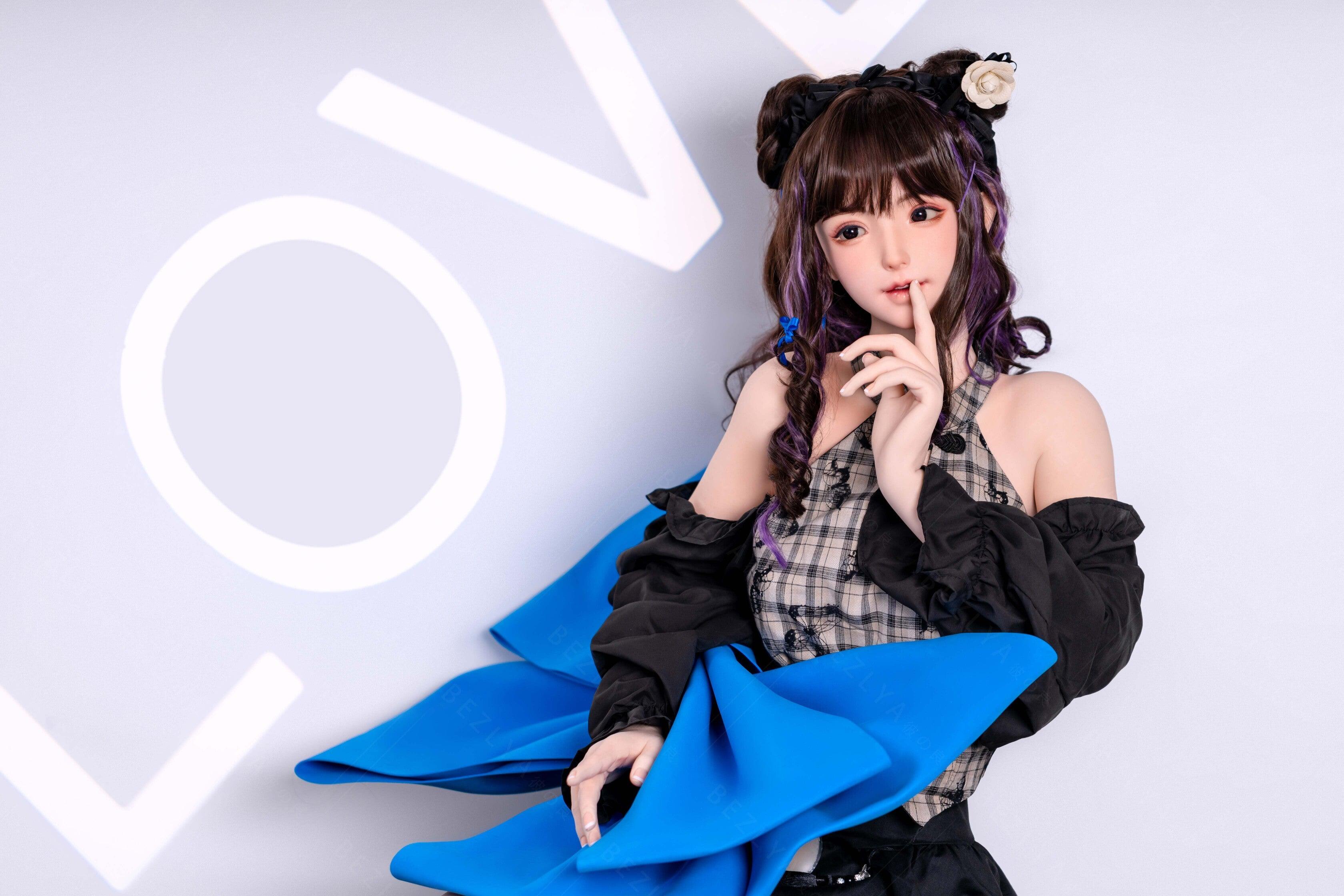 sex doll RCBezlya - Plsum - 150cm/4ft11 - 2.1 B-cup - Silicone Sex Doll - R C