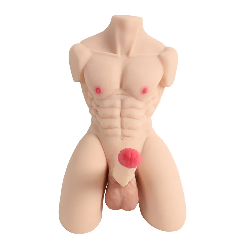 sex doll RC11.0lb Muscular Gay Sex Dolls Torso With Big Dildo - R C
