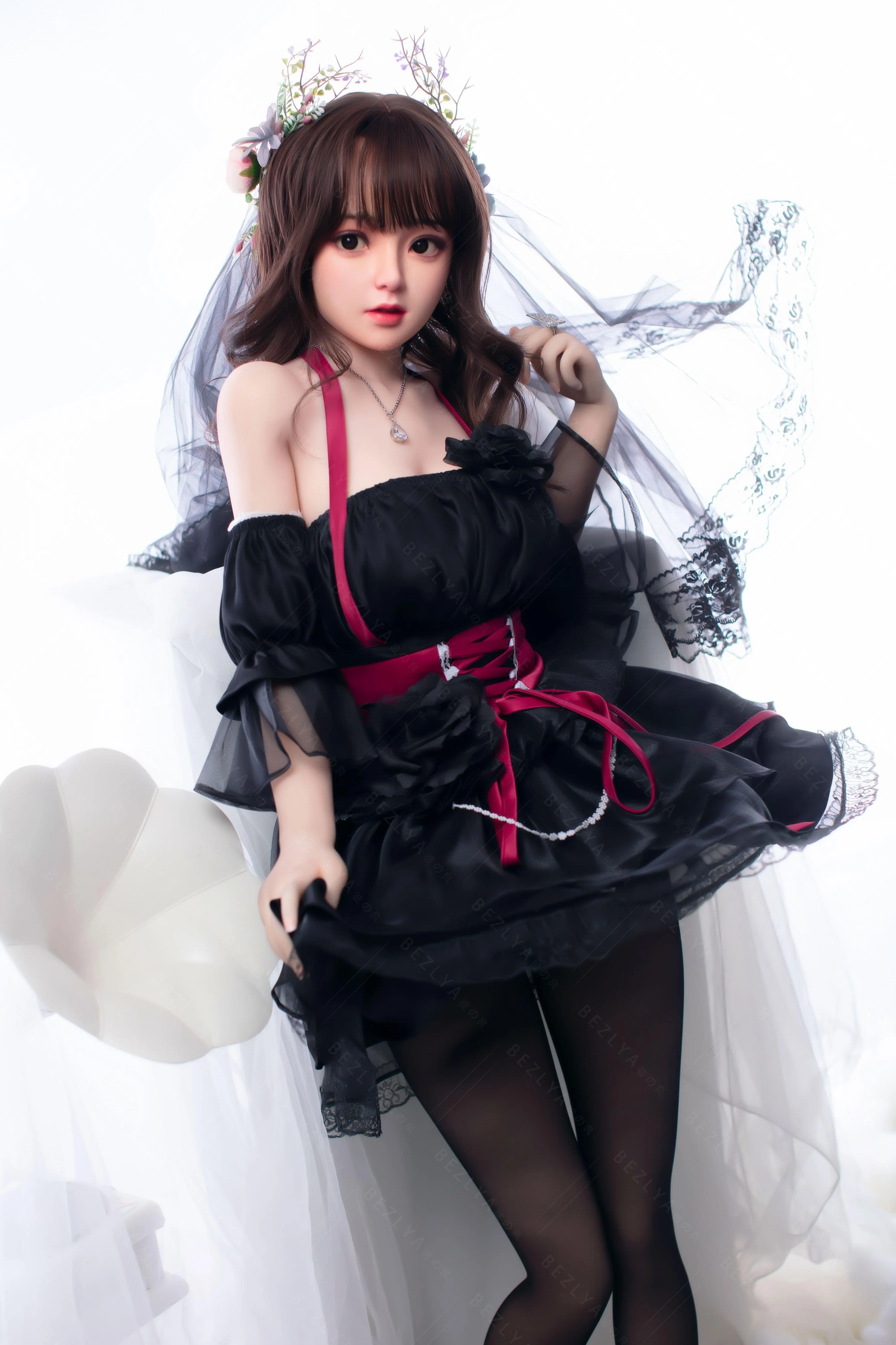 sex doll RCBezlya - Convallaria - 149cm/4ft10.75 - 2.0 D-cup - Silicone Head + TPE Body Sex Doll - R C