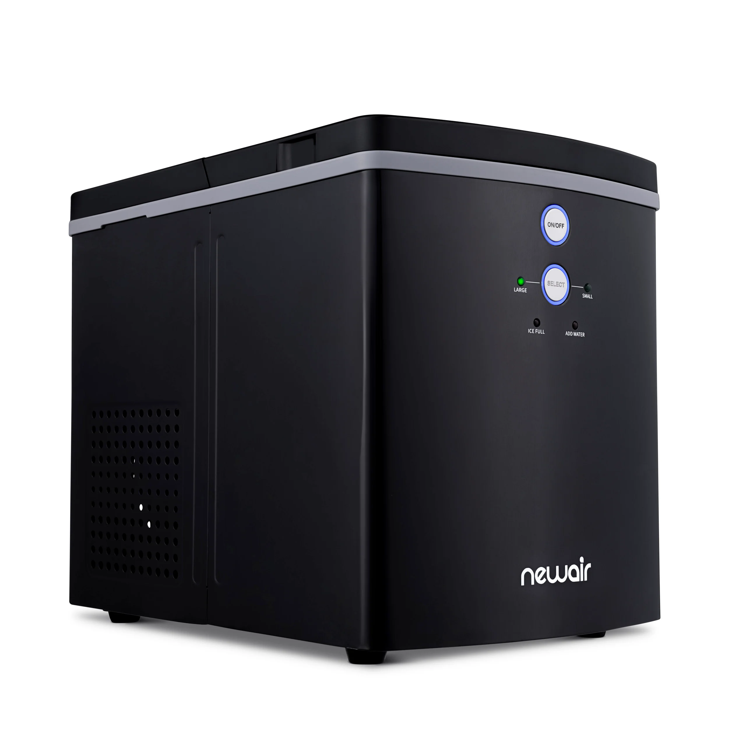 2026 Newair® Countertop Ice Maker. Bullet Ice, 33 lbs/day - Black