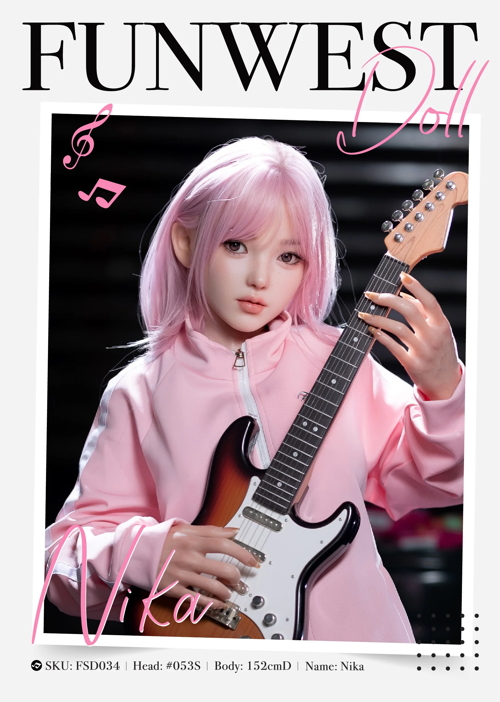 sex doll RCFunWest Doll - White Nika - 152cm/4ft12 D-cup - Silicone Sex Doll - R C