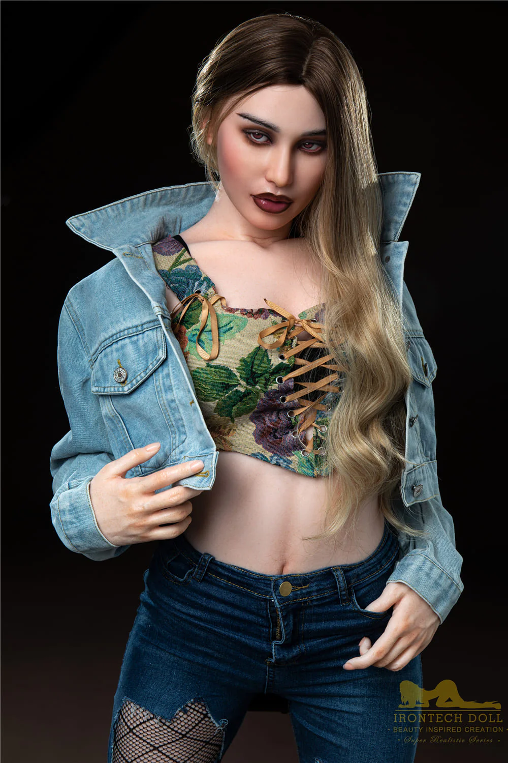 sex doll RC5ft6 / 168cm Skin Natural Silicone Hot Body Sex Doll Sexy Dress - Irontech Doll Aimi - R C