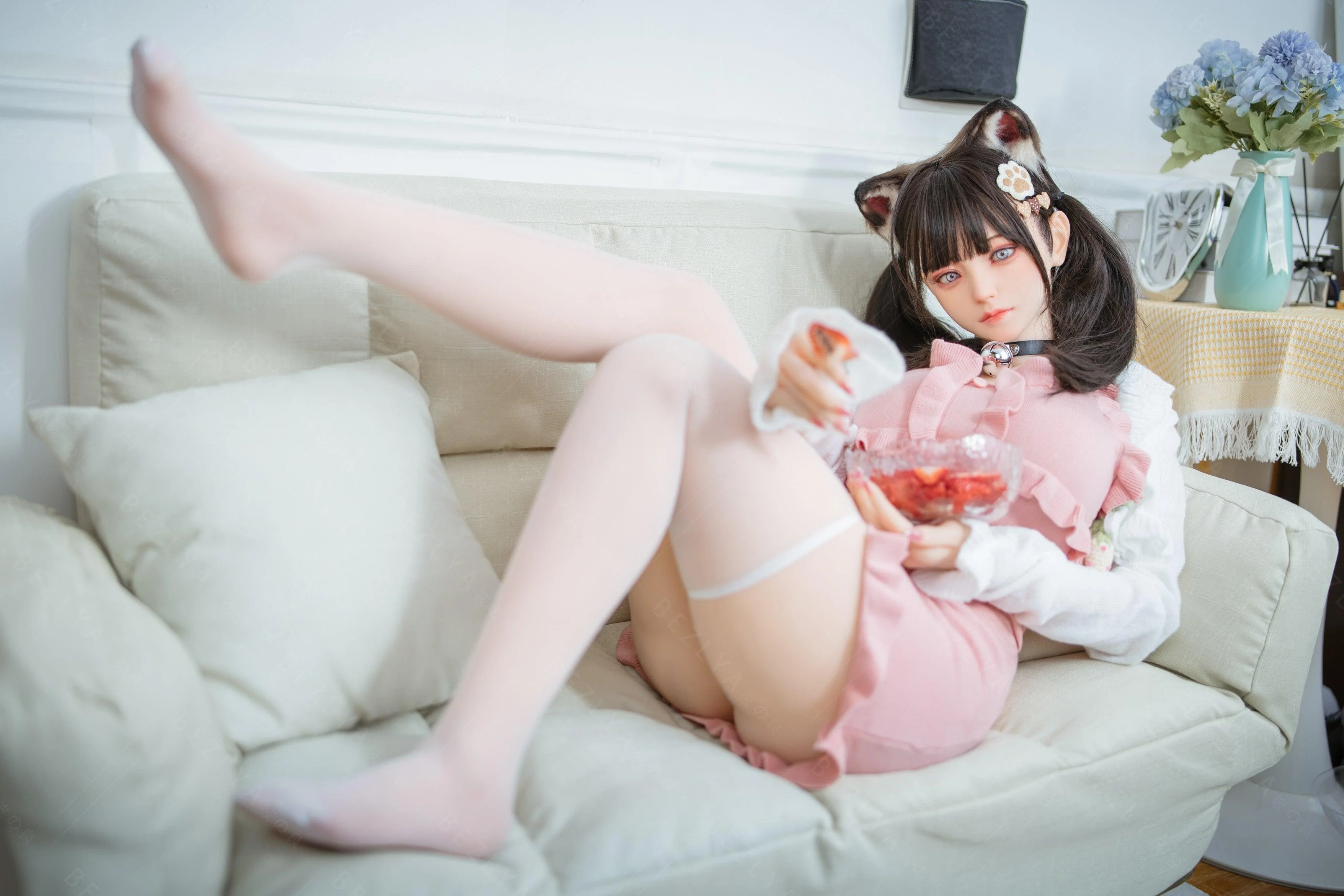 sex doll RCBezlya - Campanula - 155cm/5ft1 - 2.0 F-cup - Silicone Head + TPE Body Sex Doll - R C