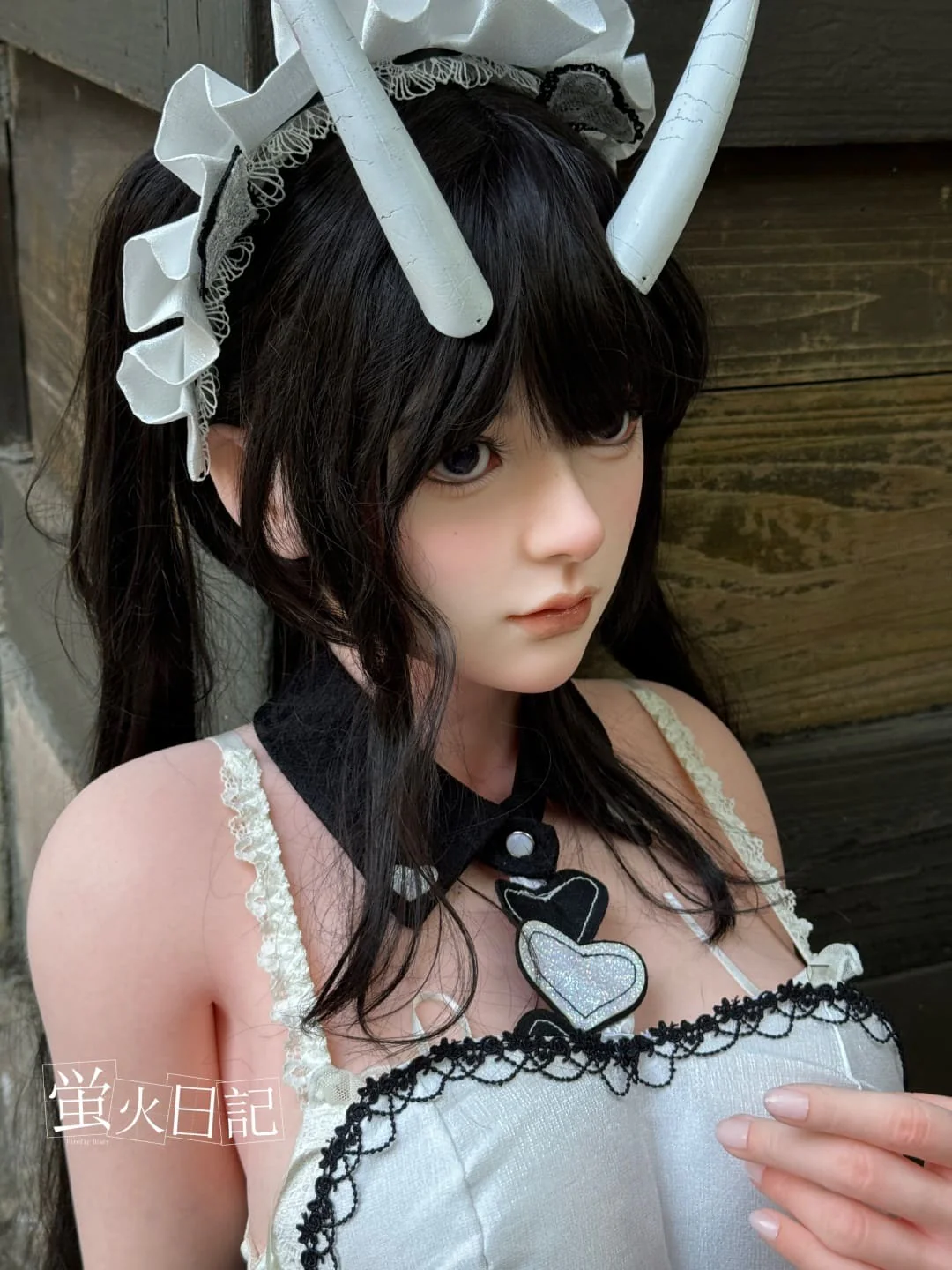 sex doll RC5ft2 / 159cm Movable Jaw Silicone Sex Doll Maid's Outfit - Firefly Diary Doll: Noshiro - R C