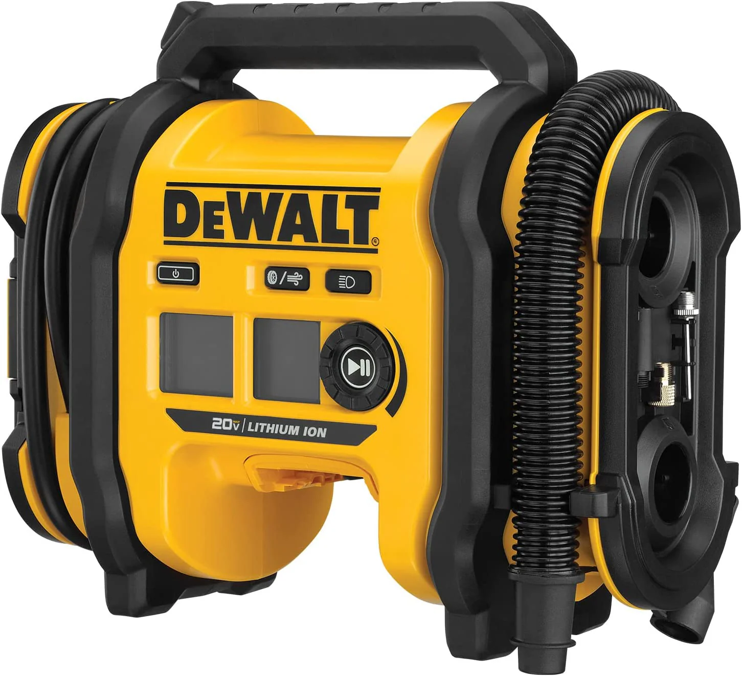 2026 ITEM# 0177   DEWALT 20V MAX Tire Inflator, Compact and Portable, Automatic Shut Off, LED Light, Bare Tool Only (DCC020IB) Battery & Charger Not Included (Watch Video)