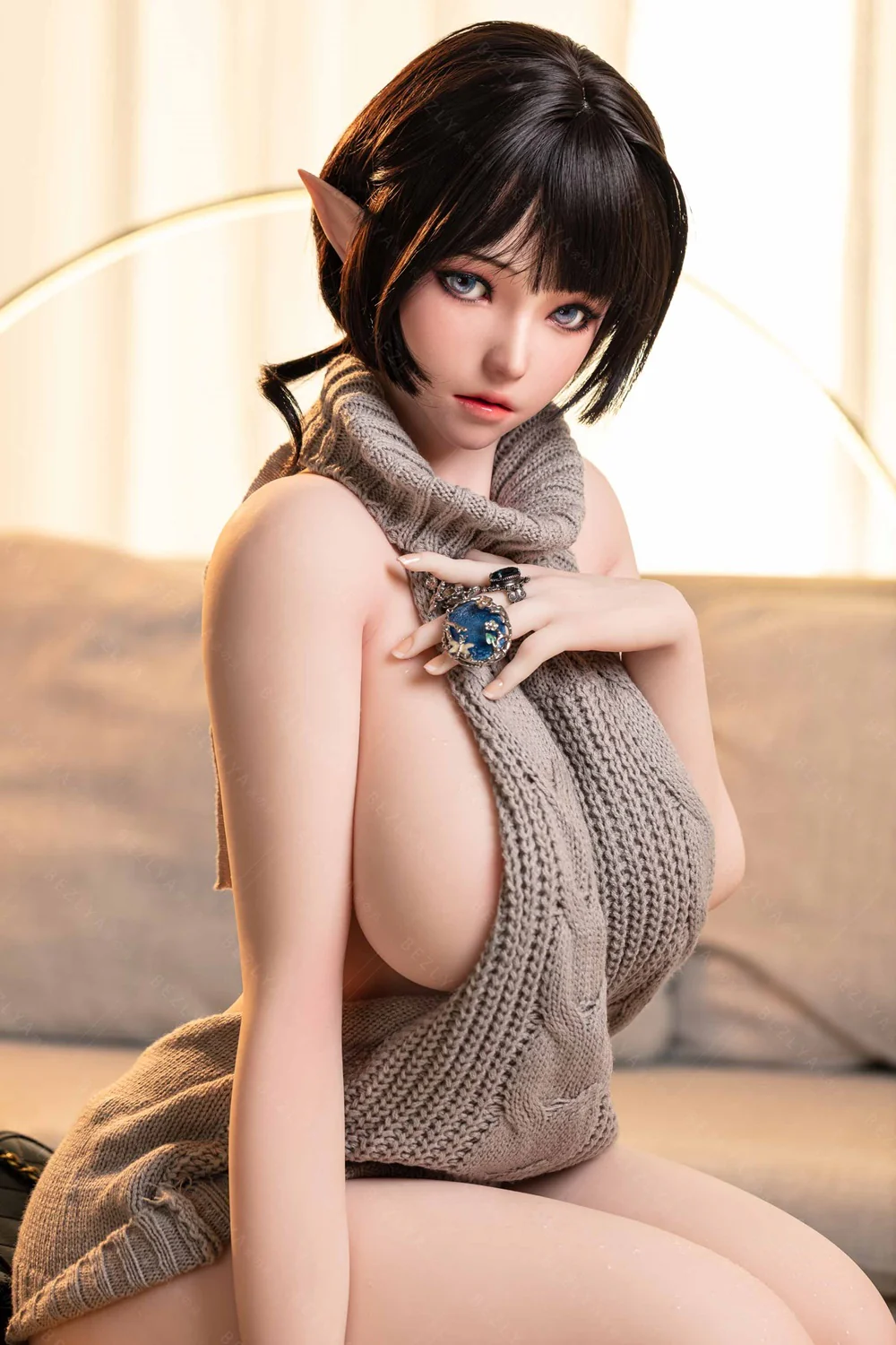 sex doll RCBezlya - Calla - 155cm/5ft1 - 2.0 F-cup - Silicone Head + TPE Body Sex Doll - R C