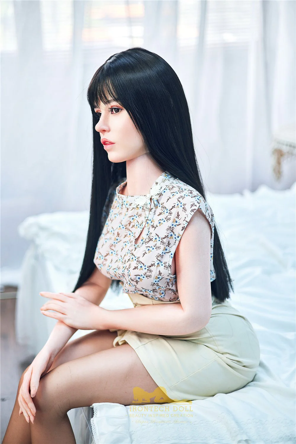 sex doll RC5ft3 / 161cm C-Cup Women Full Silicone Skiny Sex Doll - Irontech Doll Kathy - R C