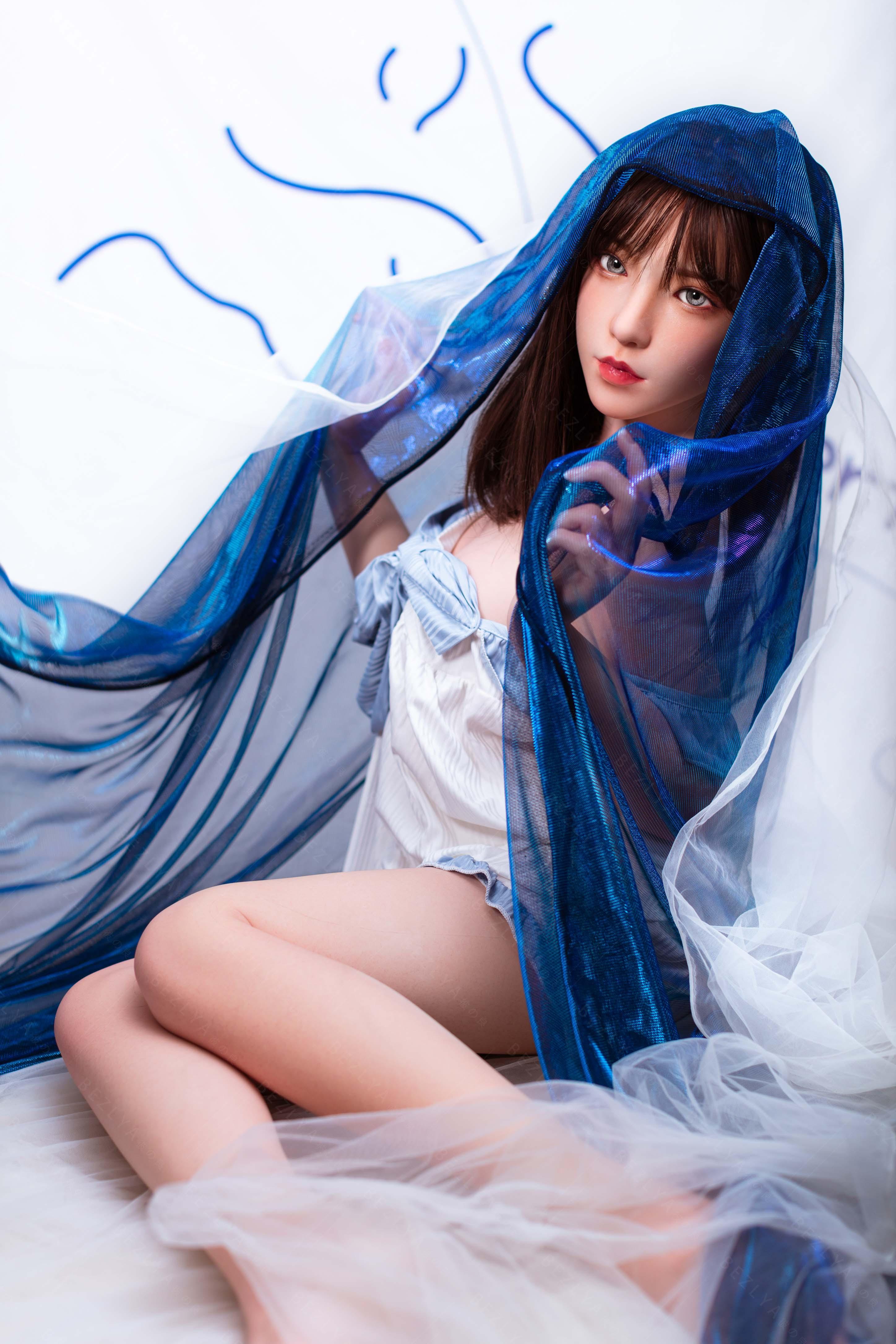 sex doll RCBezlya - Iris - 150cm/4ft11 - 2.1 B-cup - Silicone Sex Doll - R C