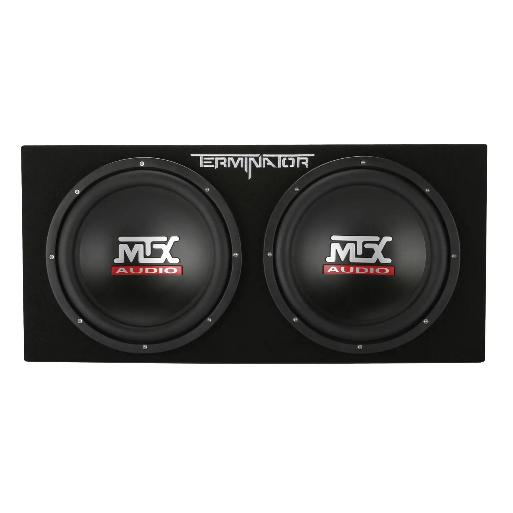 2026 MTX TNE212DV 12-Inch 2000-W Max Audio Dual Loaded Subwoofer Enclosure (4 Pack)