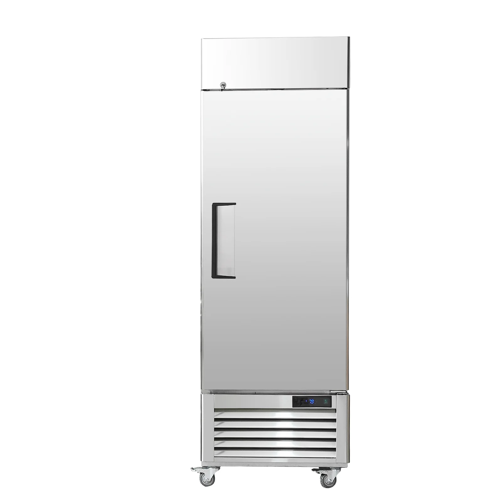 2026 SKYSHALO Commercial Freezer 19.32 Cu.ft Reach In Upright Freezer 1 Door 4 Shelves