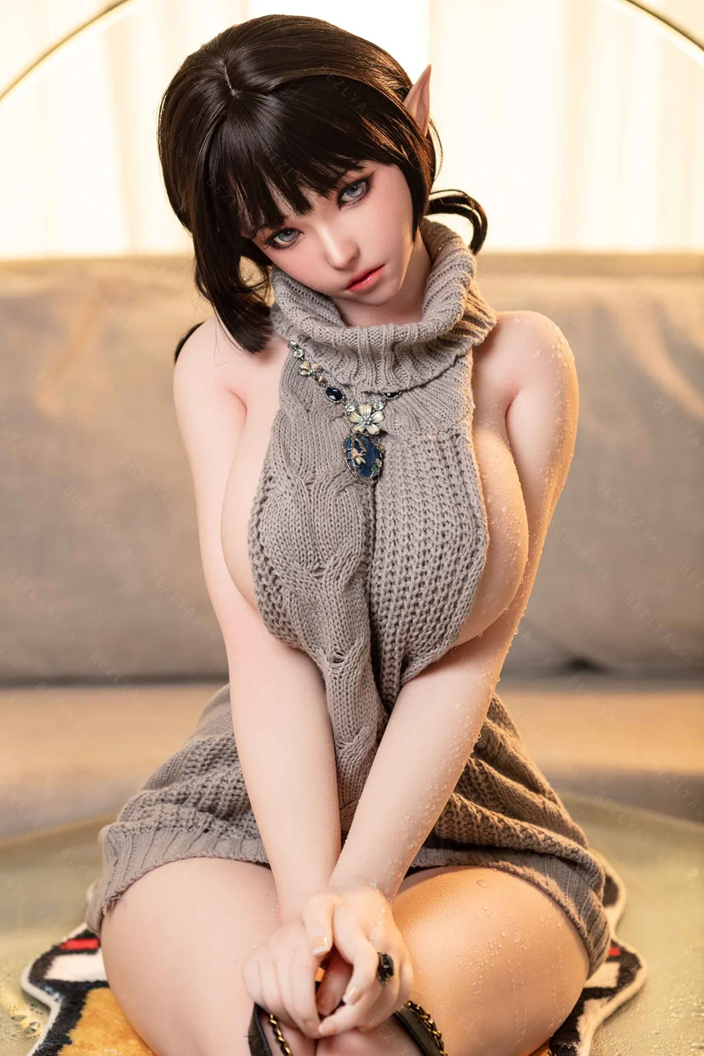 sex doll RCBezlya - Calla - 155cm/5ft1 - 2.0 F-cup - Silicone Head + TPE Body Sex Doll - R C