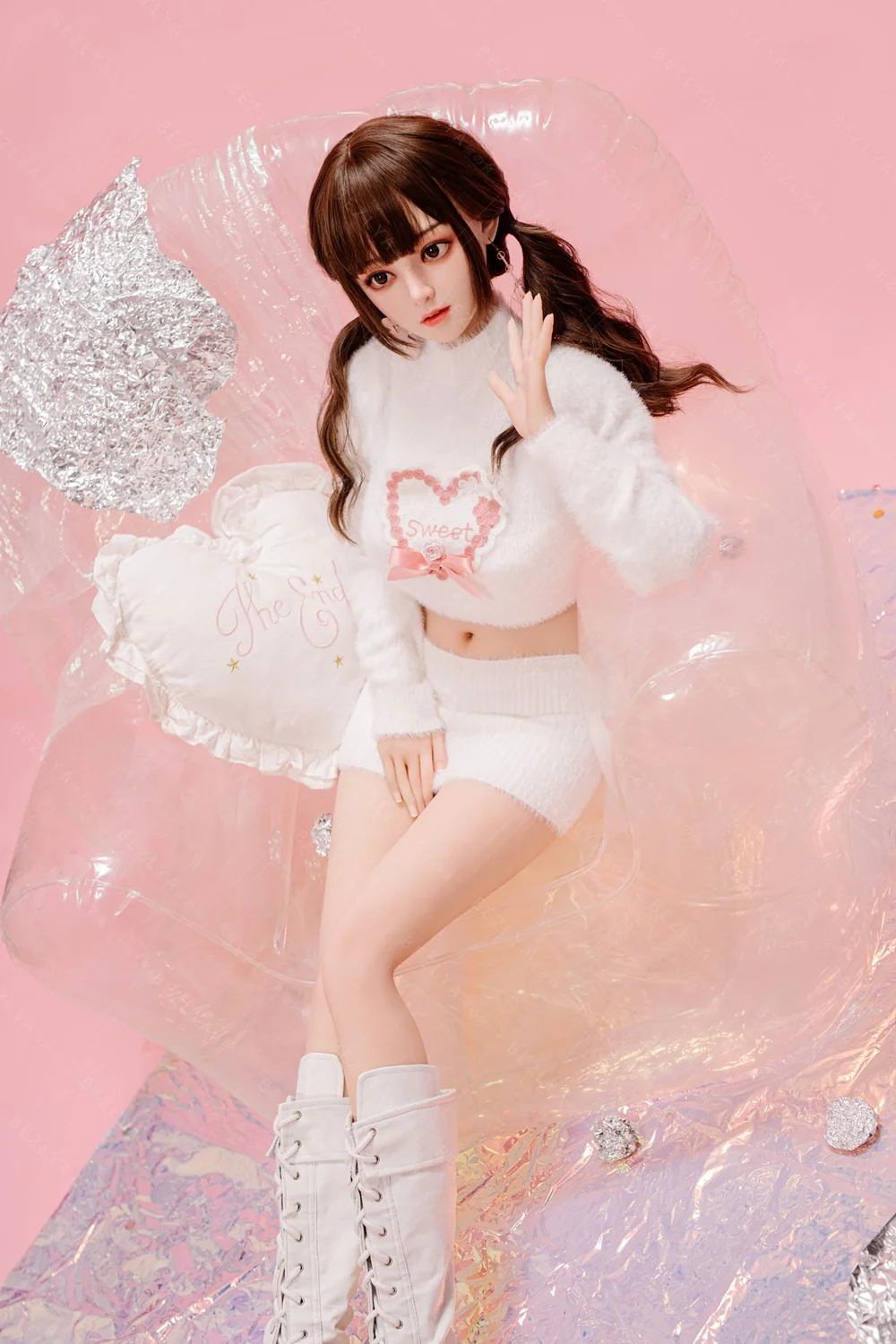 sex doll RCBezlya - Convallaria - 149cm/4ft11 - 2.0 D-cup - Silicone Head + TPE Body Sex Doll - R C