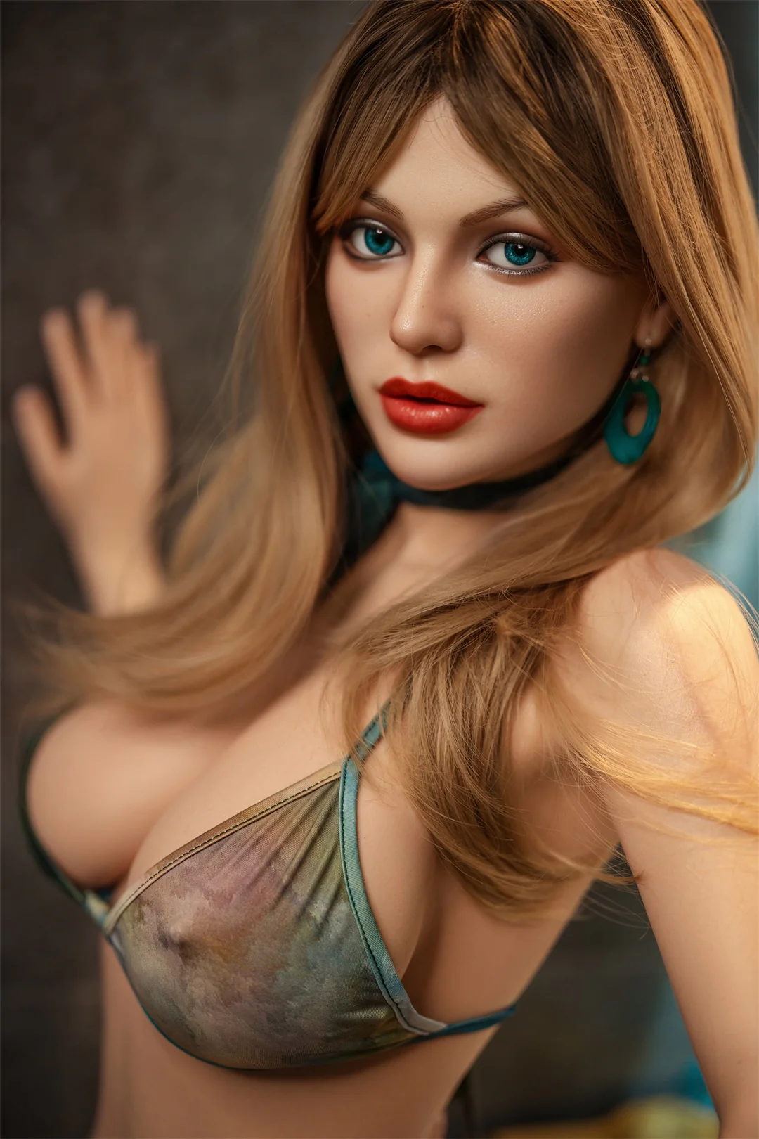 sex doll RC5ft6 / 168cm Movable Jaw Ultra Realistic Silicone Sex Doll - Orange In丨Tina - R C