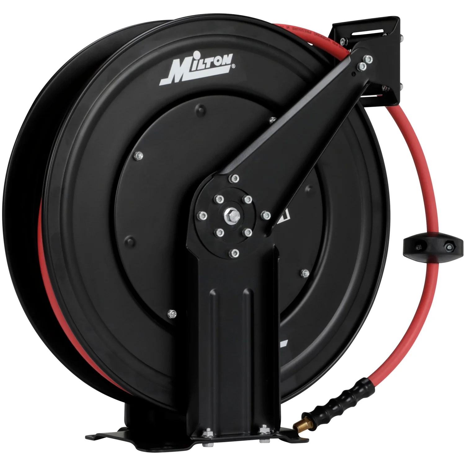 2026 Steel Dual Arm Auto-Retractable Hose Reel, 3/8