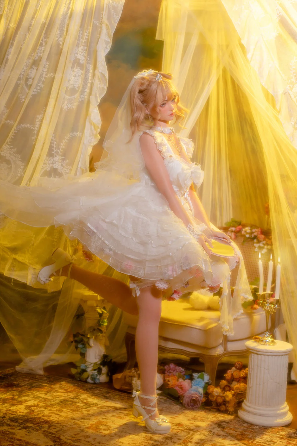 sex doll RCBezlya - Oleander - 156cm/5ft1 - 2.1 B-cup - Silicone Sex Doll - R C