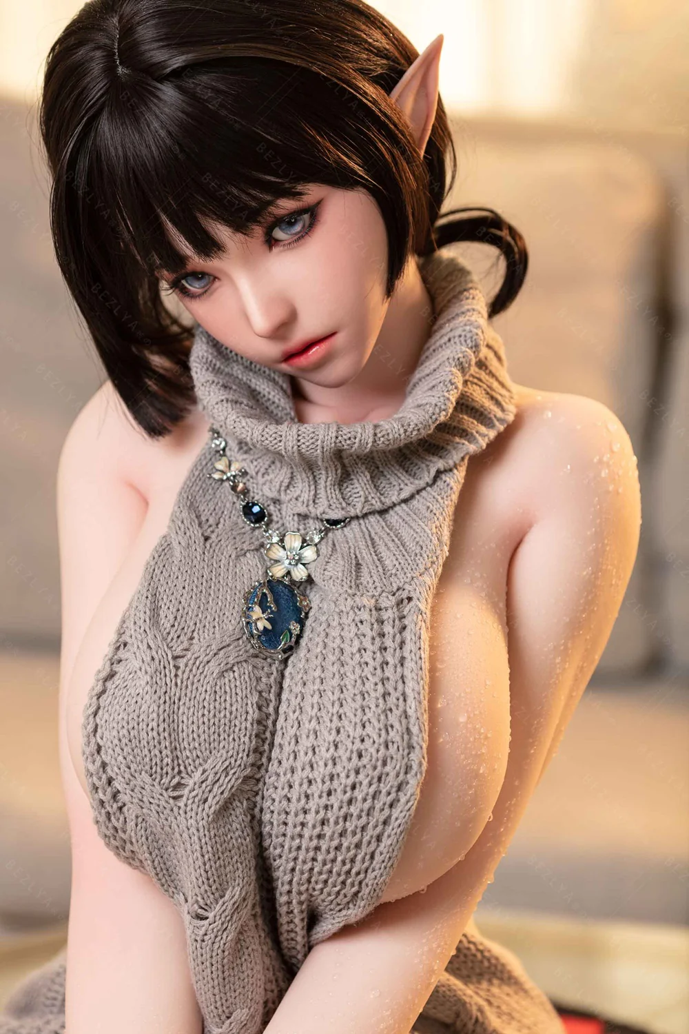 sex doll RCBezlya - Calla - 155cm/5ft1 - 2.0 F-cup - Silicone Head + TPE Body Sex Doll - R C