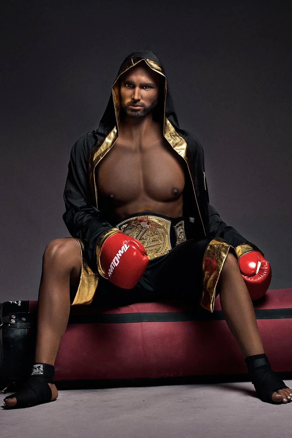 sex doll RCIrontech Doll -  Kevin (Black Skin) - 175cm/5ft9 Male - TPE Sex Doll - R C