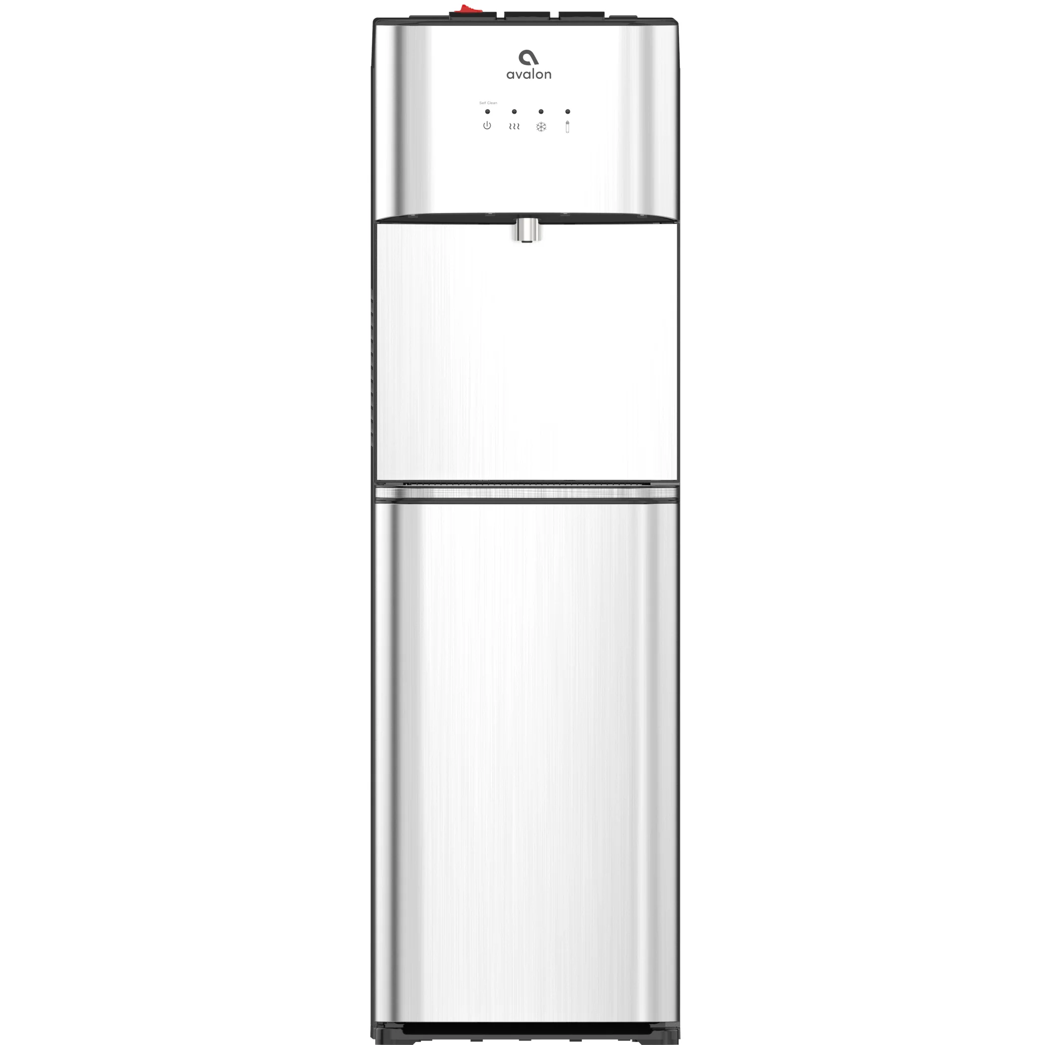2026 Avalon A5 stainless bottleless water cooler with hot, cold, room temp Grey