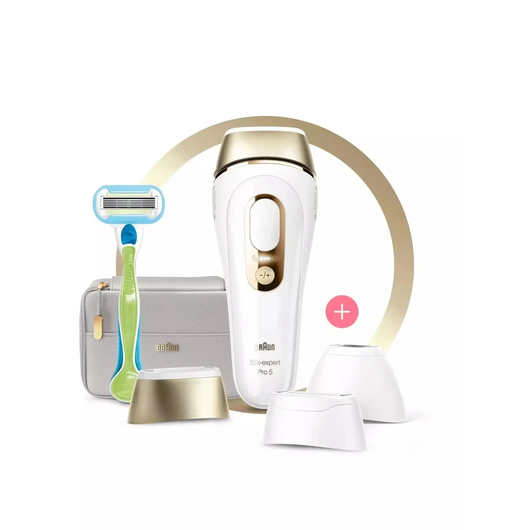 Braun Silk-expert Pro 5 PL5257 IPL Hair Removal System with precision cap & wider cap