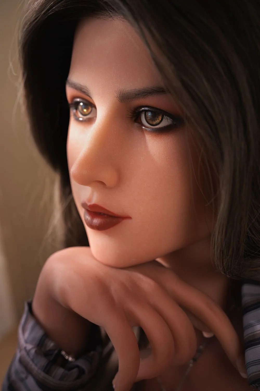 sex doll RC5.44ft/166cm Black Hair Electric Hip Sex Dolls – Lola - R C