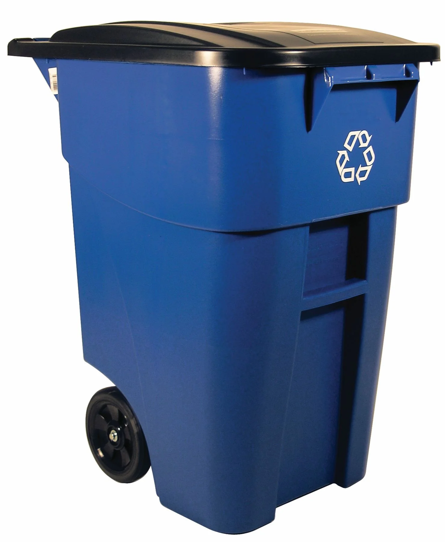 RUBBERMAID BRUTE RECYCLING ROLLOUT CONTAINER BLUE