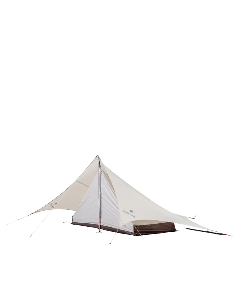 Penta Tarp Ivory – Compact, Water-Resistant Shelter for 1-2 Campers