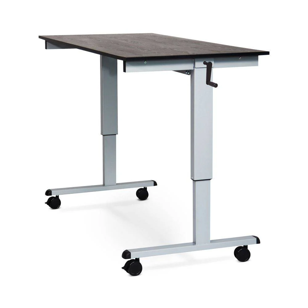 Adjustable Crank Stand Up Desk – 59