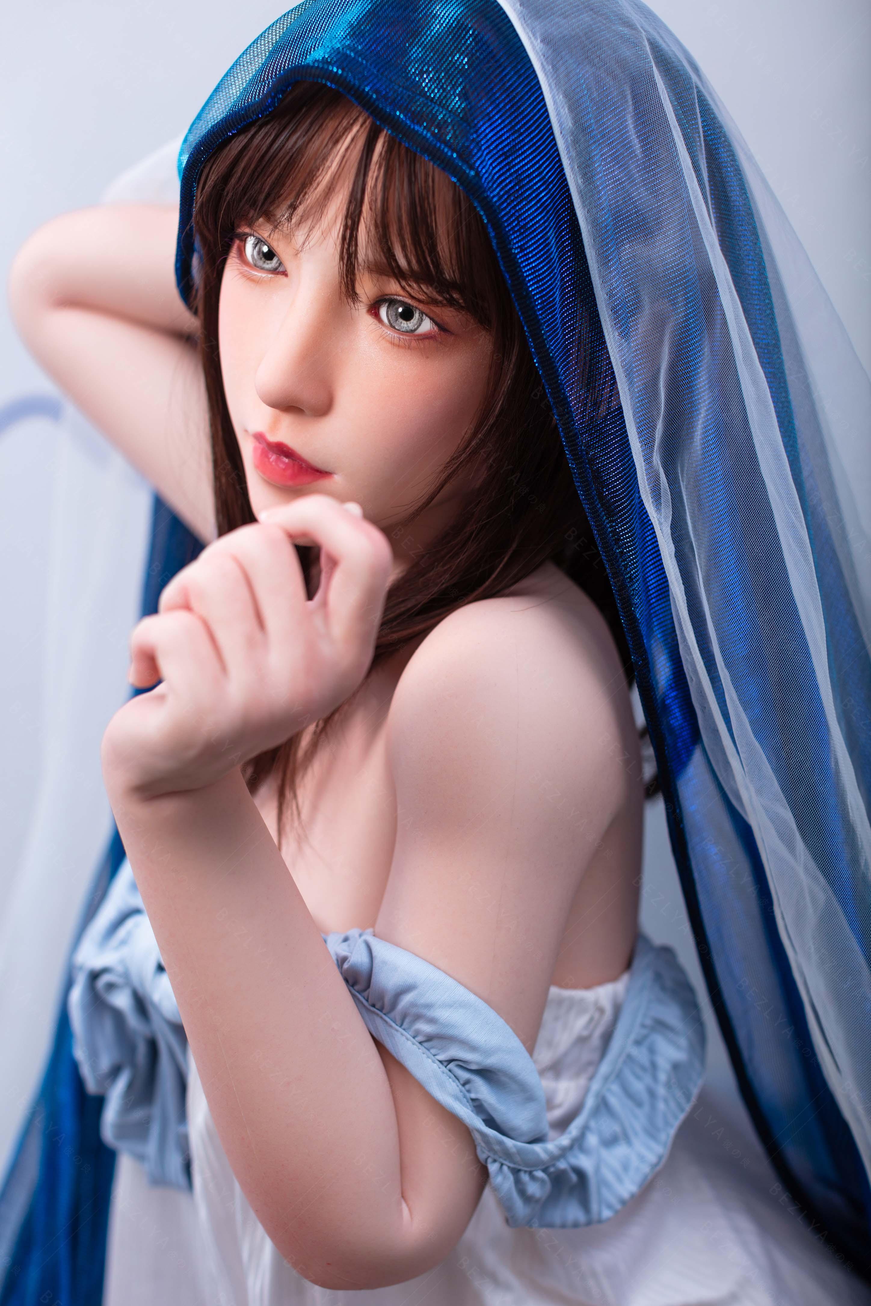 sex doll RCBezlya - Iris - 150cm/4ft11 - 2.1 B-cup - Silicone Sex Doll - R C