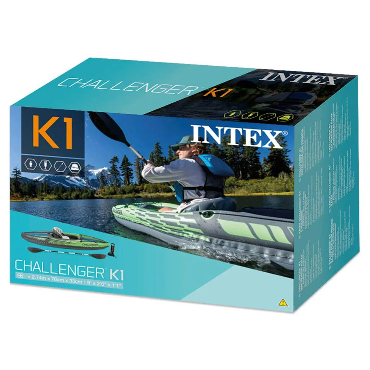 2026 Intex Inflatable Challenger K1 Kayak